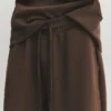 Pantaloni da tuta in interlock a palloncino Pantaloni da tuta in interlock a palloncino