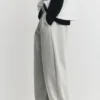 Pantaloni da tuta in interlock a palloncino Pantaloni da tuta in interlock a palloncino