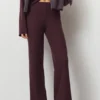 Pantaloni dritti morbidi al tatto Pantaloni dritti morbidi al tatto