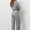 Pantaloni dritti morbidi al tatto Pantaloni dritti morbidi al tatto
