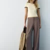 Pantaloni eleganti con pinces Pantaloni eleganti con pinces