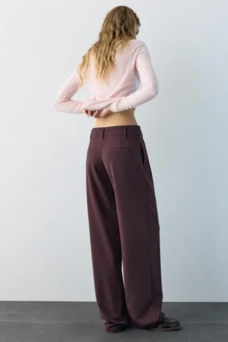 Pantaloni eleganti con pinces