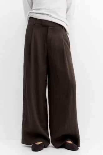 Pantaloni eleganti con pinces