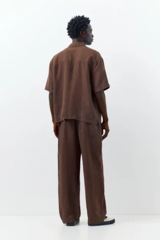 Pantaloni jogger 100% lino