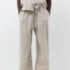 Pantaloni jogger 100% lino Pantaloni jogger 100% lino