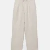 Pantaloni jogger 100% lino Pantaloni jogger 100% lino