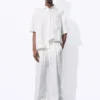 Pantaloni jogger 100% lino Pantaloni jogger 100% lino