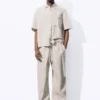 Pantaloni jogger 100% lino Pantaloni jogger 100% lino
