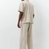 Pantaloni jogger in misto lino Pantaloni jogger in misto lino