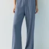 Pantaloni jogger in misto lino Pantaloni jogger in misto lino