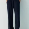 Pantaloni jogger in misto lino Pantaloni jogger in misto lino