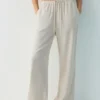 Pantaloni jogger in misto lino Pantaloni jogger in misto lino