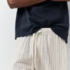 Pantaloni jogger in misto lino Pantaloni jogger in misto lino