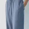 Pantaloni jogger in misto lino Pantaloni jogger in misto lino