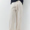 Pantaloni jogger in misto lino Pantaloni jogger in misto lino