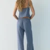 Pantaloni jogger in misto lino Pantaloni jogger in misto lino