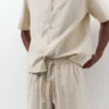 Pantaloni jogger in misto lino Pantaloni jogger in misto lino