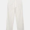 Pantaloni jogger in misto lino Pantaloni jogger in misto lino