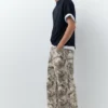 Pantaloni stampati con tasche Pantaloni stampati con tasche