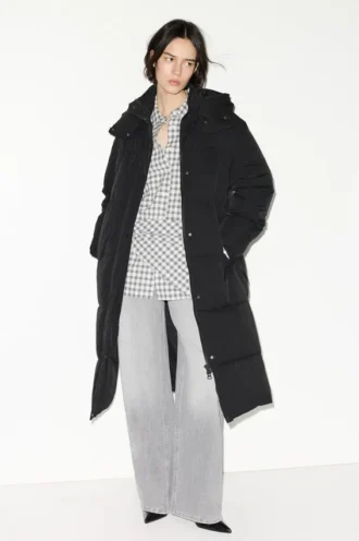 Piumino idrorepellente da indossare come cappotto