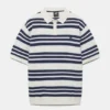 Polo a righe in maglia STWD Polo a righe in maglia STWD