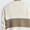 Polo in maglia a maniche lunghe con dettaglio testuale Polo in maglia a maniche lunghe con dettaglio testuale