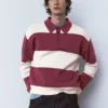 Polo in maglia a pannelli Polo in maglia a pannelli