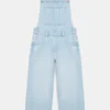 Salopette lunga in denim Salopette lunga in denim
