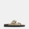 Sandali in pelle con fibbia Sandali in pelle con fibbia