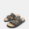 Sandali in pelle con fibbia Sandali in pelle con fibbia