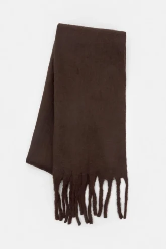 Sciarpa maxi effetto mohair