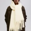 Sciarpa maxi effetto mohair Sciarpa maxi effetto mohair