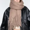 Sciarpa maxi effetto mohair Sciarpa maxi effetto mohair