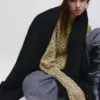 Sciarpa maxi effetto mohair Sciarpa maxi effetto mohair