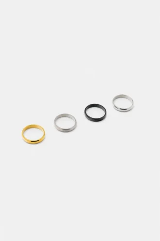 Set di 4 anelli basic Set di 4 anelli basic