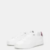 Sneakers basic con dettagli