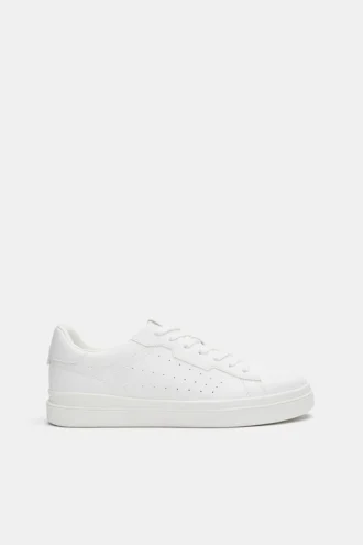 Sneakers basic con suola spessa