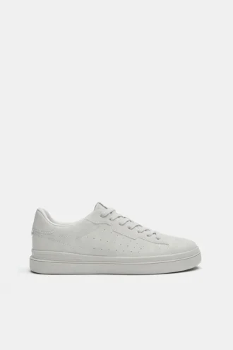 Sneakers basic con suola spessa