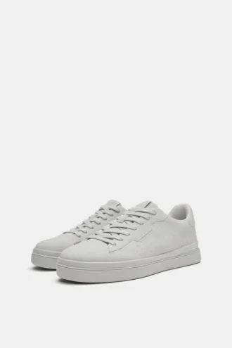 Sneakers basic con suola spessa
