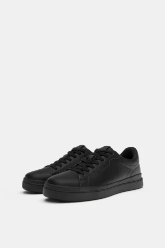 Sneakers basic con suola spessa