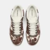 Sneakers in pelle con stampa bovina Sneakers in pelle con stampa bovina