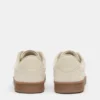 Sneakers in pelle crosta