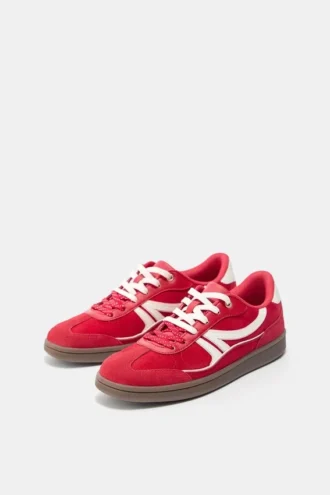 Sneakers retrò con dettagli