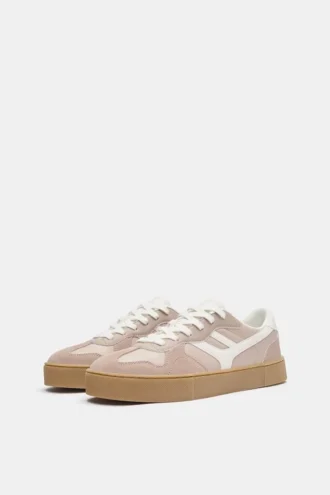 Sneakers retrò con suola spessa Sneakers retrò con suola spessa