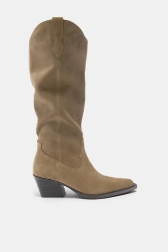 Stivali da cowboy in pelle