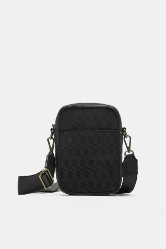 STWD Borsa a tracolla con motivo goffrato STWD Borsa a tracolla con motivo goffrato