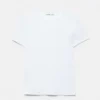 T-shirt a maniche corte a costine T-shirt a maniche corte a costine