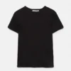 T-shirt a maniche corte a costine T-shirt a maniche corte a costine