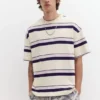 T-shirt a maniche corte a righe T-shirt a maniche corte a righe