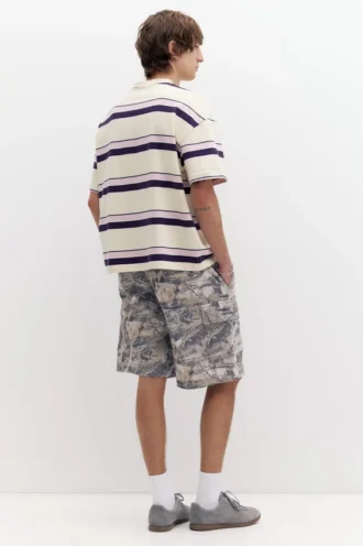 T-shirt a maniche corte a righe